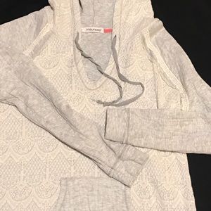 Very cute hooded sweatshirt. Maurices
